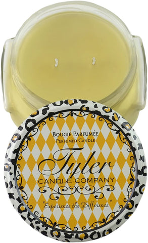Tyler Candle 11104 Pineapple Crush Scented Candle 11 Ounce 2 Wick Candle,Neutral
