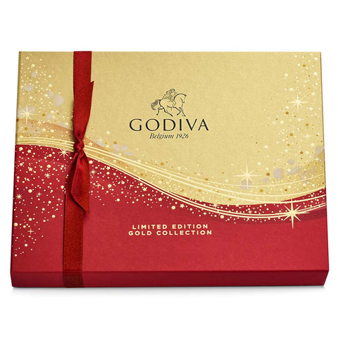 Godiva 14160 Chocolatier Limited-Edition Holiday Assorted Chocolate Gift Box, 16 pc.