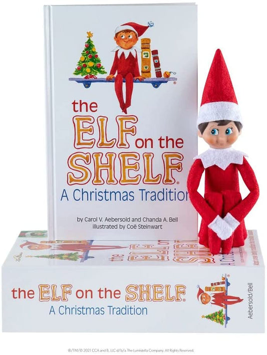 The Elf on the Shelf EOTBOYL3 A Christmas Tradition Blue-Eyed Boy
