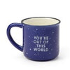 Enesco 6000552 Our Name is Mud �Coolest Dad� Space Stoneware Camping Coffee Mug, 16 oz.