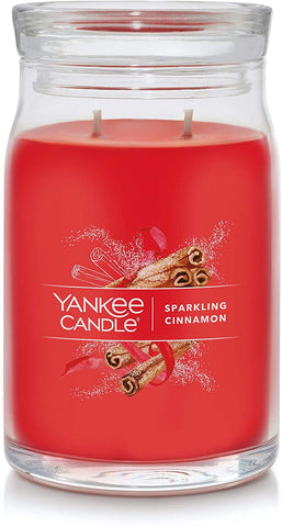 Yankee Candle 1629975 Sparkling Cinnamon Signature Large Jar Candle