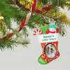 Hallmark QGO2072 Santa's Little Yelper Photo Frame 2021  Ornament-Damage box