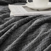 Elegear Fleece Throw Blanket, Super Soft with Innovative Weaving Process Lightweight 50"x60" Gray