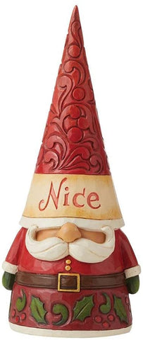 Enesco 6009185 Naughty/Nice Two-Sided Gnome