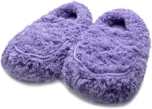 Intelex CURLY PURPLE WARMIES Cozy Plush Body Slippers