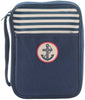 Dickson BCK-2002 ANCHOR WITH STRIPES NAVY BIBLE COVER L