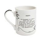 Enesco 4050620 Papa Mug, 4.25", Multicolor