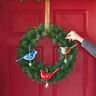 Hallmark QFM3389 Keepsake Ornament Christmas Green Wreath 24" dia.