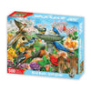 Springbok 33-01634 Bird Bath Jigsaw Puzzle - Made in USA, 500 Pieces