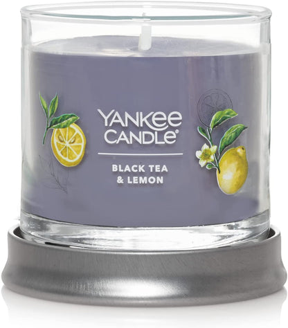 Yankee Candle 1630114 Black Tea & Lemon Signature Small Tumbler Candle