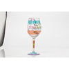 Enesco 4053096 Lolita Best Friends Always Artisan Painted Wine Glass