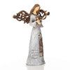 Roman 12386 Figurine-Angel Holding Heart