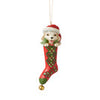 Enesco 6007450 Dog in Stocking Ornament Country Living by Jim Shore