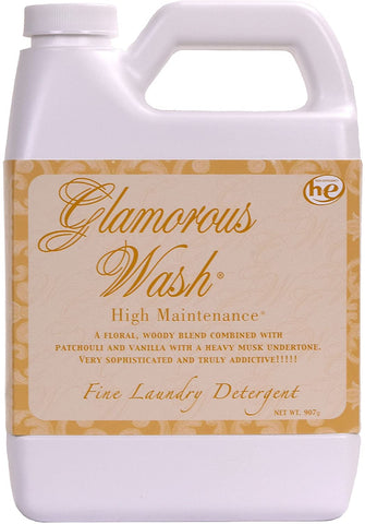 Tyler Candle 32054 Glamour Wash Laundry Detergent High Maintenance, 32 Fluid Ounce