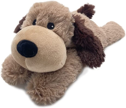 Intelex CPJ-DOG-1 Laying Brown Dog Warmies Junior