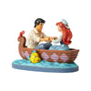 Enesco 4055414 Jim Shore Disney Traditions Ariel and Prince Eric In Rowboat Figurine