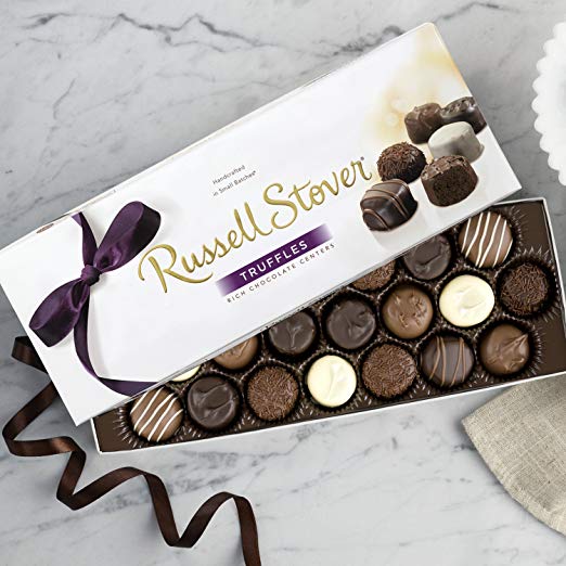 Russell Stover 4055 Truffle Assortment, 12 oz. Box