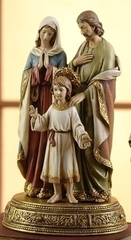 Roman 10.5"Holy Family Fig On Base
