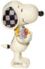 Enesco 6007962 Jim Shore Peanuts Snoopy with Flowers Mini Figurine