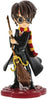 Enesco 6009869 Wizarding World of Harry Potter Holding Broom Anime Style 5" Multicolor