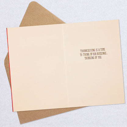 Hallmark Signature Blessed Religious Thanksgiving Card