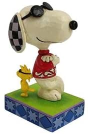 Enesco 6010115 Jim Shore Peanuts Joe Cool & Woodstock back