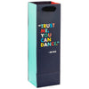 Hallmark EGB7080 You Can Dance Quote Wine Bottle Gift Bag 13"