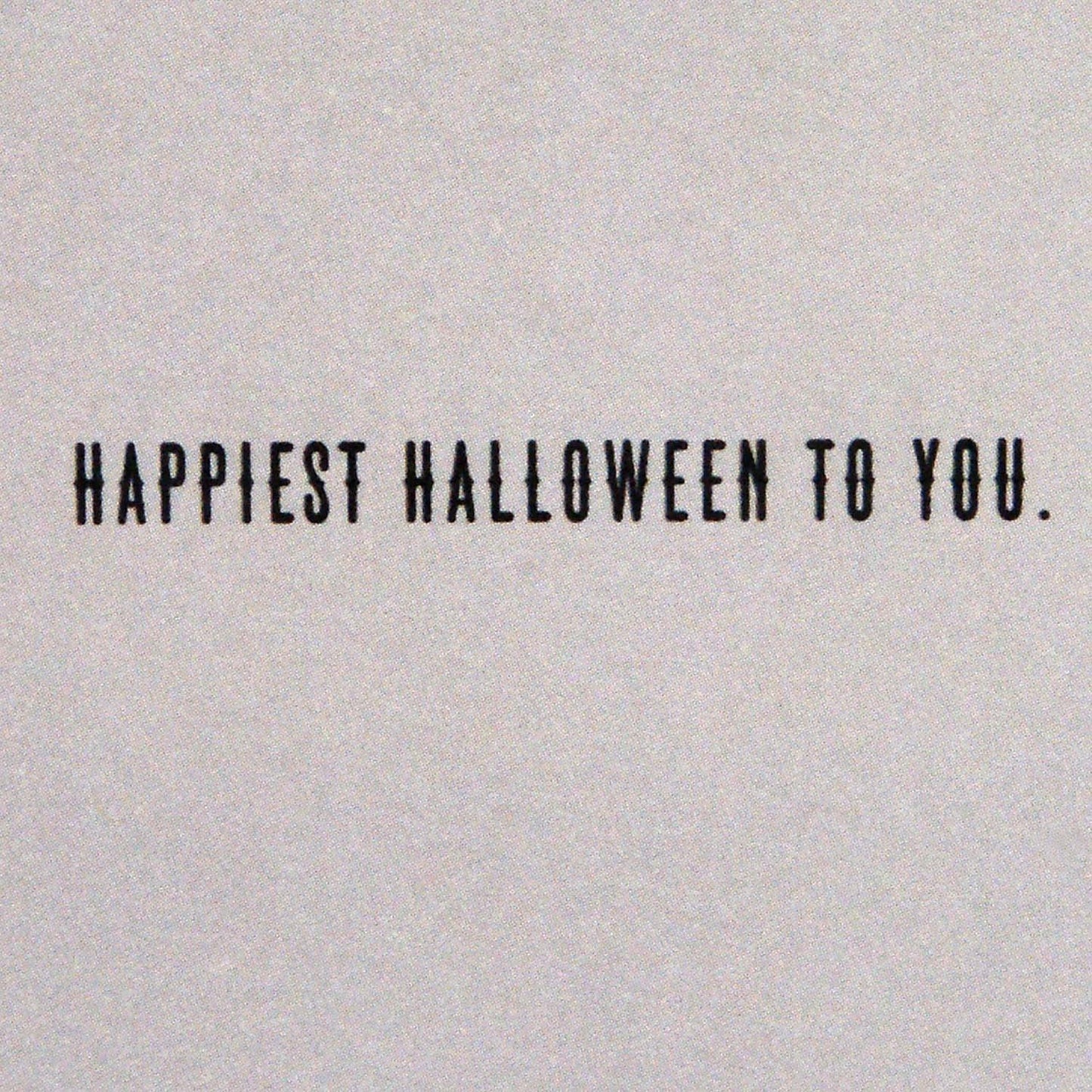 Hallmark Signature IEH3365 Something Wicked This Way Comes Halloween Card