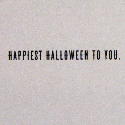Hallmark Signature IEH3365 Something Wicked This Way Comes Halloween Card