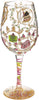 Enesco 4054095 Lolita �Queen For a Day� Hand-painted Artisan Wine Glass, 15 oz.