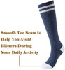 SocksDiary Knee High Soccer Socks for Kids Cotton Blend