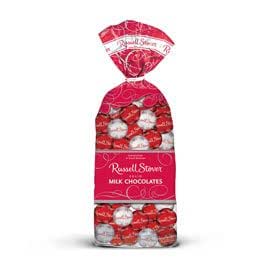 Russell Stover 8117 Solid Milk Chocolate Balls, 9 oz. Bag