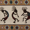 Design Imports 91407 Kokopelli Southwestern-Inspired Tapestry Table Runner, Multi