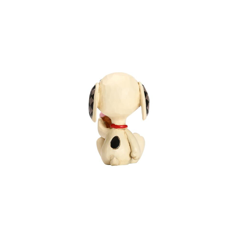Enesco 6005953 Peanuts by Jim Shore Mini Snoopy with Ice Cream
