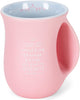 Dickson 18456 She Believed She Could So She Did Rose Pink 14 Ounce Ceramic Handwarmer Mug