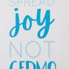 Design Imports CAMZ12668 Assorted Spread Joy Not Germs Dishtowel Set of 3