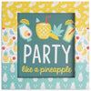 Pavilion 73226 Pineapple Summer Cocktail Themed Drink Coasters Set of 4