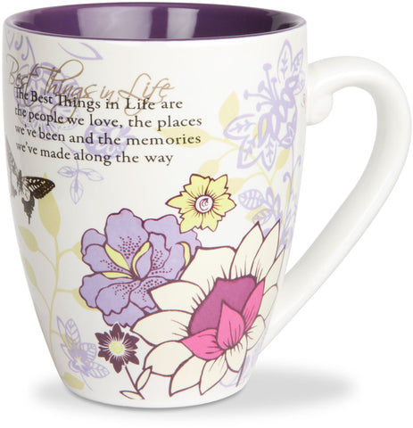 Pavilion 66131 The Best Things in Life Mug, 20-Ounce, 4-3/4-Inch