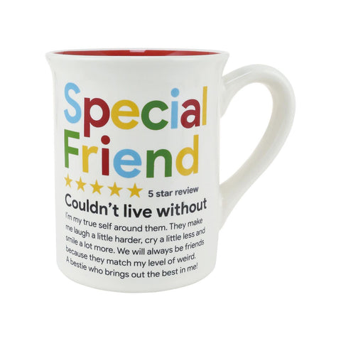 Enesco 6012559 Our Name Is Mud SPECIAL FRIEND 5 STAR MUG