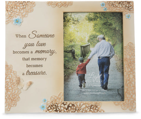Pavilion 19156 Treasured Memory Memorial 4x6 Inch Picture Frame