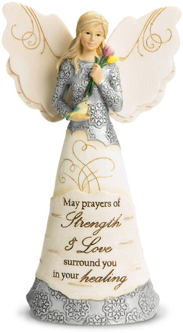 Pavilion Gift 82348 Strength and Healing Angel Figurine, 6-1/2-Inch