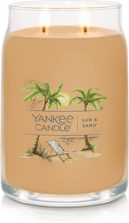 Yankee Candle 1629965 Sun & Sand Signature Large Jar Candle
