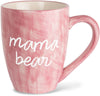 Pavilion Gift Mom Life 85202 Mama Bear Pink Large 20 oz Ceramic Coffee Mug Tea Cup, Pink