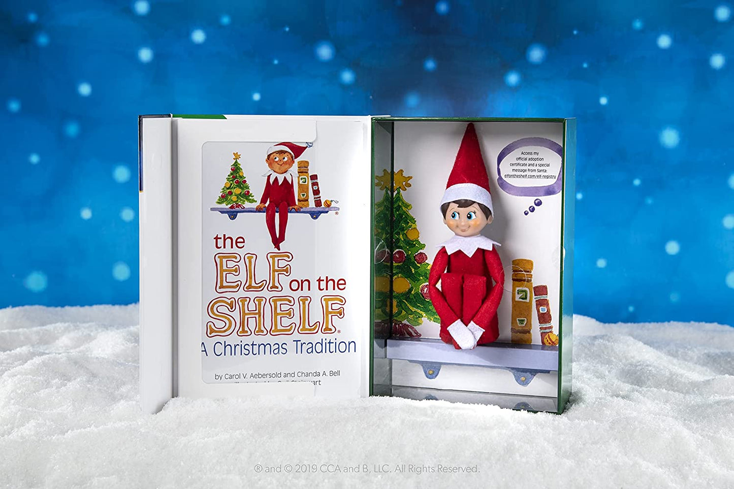 The Elf on the Shelf EOTBOYL3 A Christmas Tradition Blue-Eyed Boy