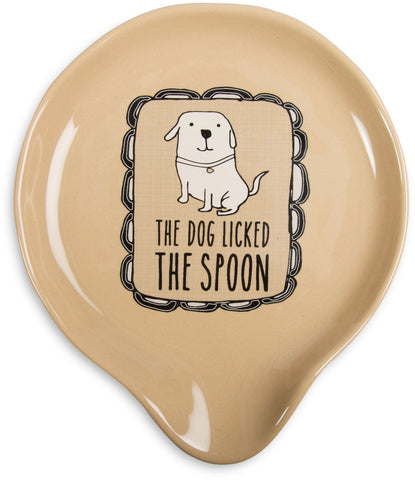 Pavilion Gift Company It's Cats & Dogs-"The Dog Licked The Spoon"