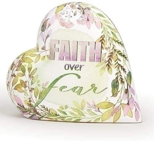 Roman 79166 Faith 3.5" Heart Love Notes Musical