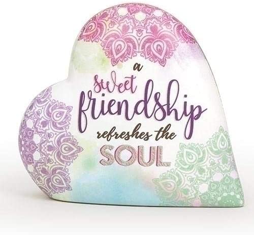 Roman 79168 Friendship 3.5" Heart Love Notes Musical