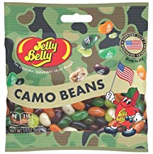 Jelly Belly 66138 Camo, Jelly Beans  7 Most Popular Flavors 3.5oz