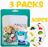 30PCS Dino Face Mask For Kids 5 Layers of Breathable Filter Protection Mask with Elastic Earloop