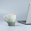 LMYFFF Large Ceramic Coffee Mug, Handmade, 21 Oz, Dishwasher and Microwave Safe